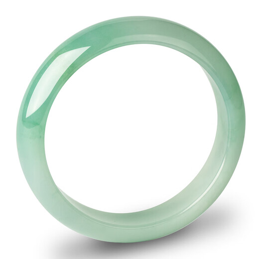 Various jade bracelets, Burmese jade bracelets, jade bracelets, women's models, natural A-grade waxy ice seeds, floating flowers for girlfriends and mothers, inner diameter 52-59