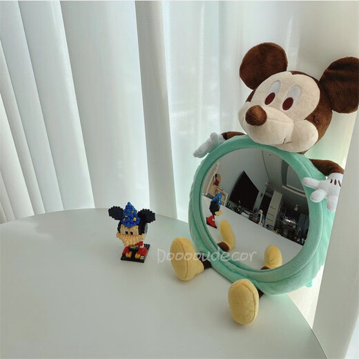 Complete Korean ins car child safety seat reflector baby observation mirror basket reversely installed yellow duck observation mirror