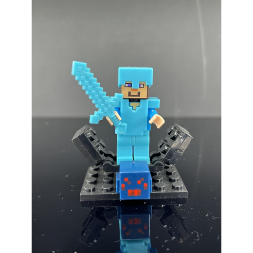 EGOOLE High Minecraft kompatible Bausteine und Puppen versammelten Kinderspielzeug Monsters Animal Doll Model Woche Set von 8 Serien 1592-1599
