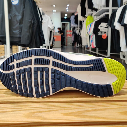 耐克（Nike）男鞋2025夏季新款运动鞋QUEST 5飞线运动鞋子透气休闲缓震跑步鞋 DA1105-003灰色荧光黄 42.5