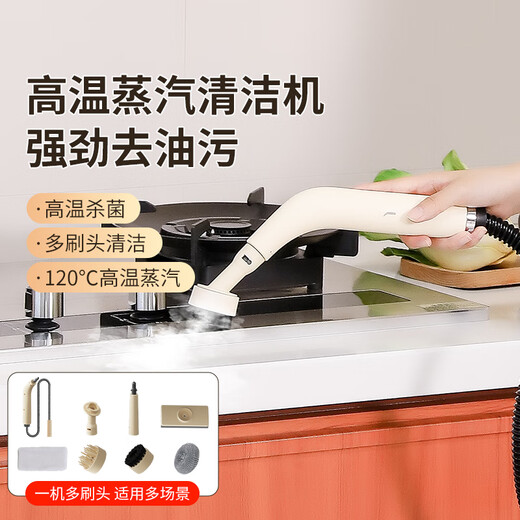 Ruizhi household appliances multi-functional full set of air-conditioned kitchen special cleaning all-in-one machine high pressure and high temperature steam cleaning machine disinfection car beauty film interior formaldehyde removal flagship model