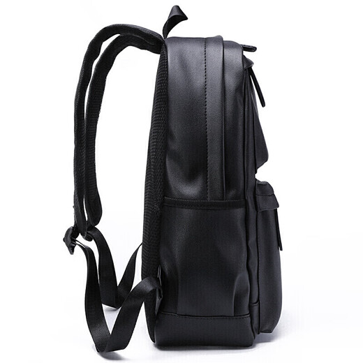 Golf (GOLF) Backpack Men's Computer Backpack Men's Soft Leather Travel Backpack Water-Repellent Casual Student School Bag