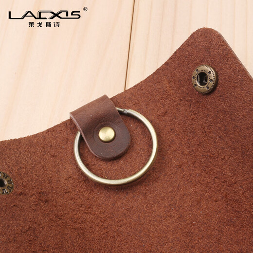 Sac clé pour la couverture de protection en cuir authentique pour hommes pour la couverture clés de la petite et simple de porte simple sac de clés de clés de rangement