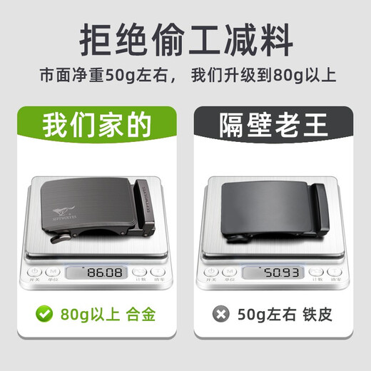 Seven Wolf belt buckle men's belt head buckle automatic buckle high-end alloy accessories belt buckle head snap buckle single selling trouser belt head style 5 (single buckle head) M73821A825-01