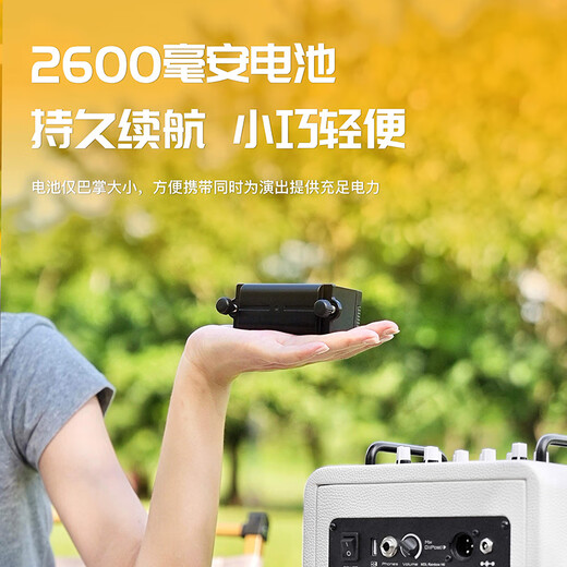 Music Knight H6 musical instrument guitar audio playing and singing electric blowpipe saxophone Bluetooth live broadcast karaoke speaker black + G10 wired microphone