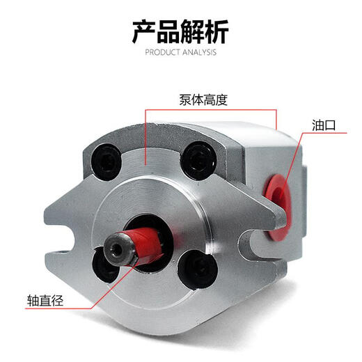 Hydraulic pump high pressure gear oil pump HGP3AF8 F11R F13R F14R F17 F19R F23R HGP3AF19R TC brand