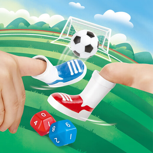 HAPE [New Product] Taschenspielzeug tragbare Tabletop-Brettspiels 3-6 Jahre altes Kinder-Power Game Iron Box Storage Übersetzung Fliesenspielbox