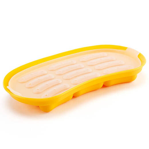 Ownland sausage mold food grade silicone maternal and infant grade baby food supplement homemade sausage hot dog steamable baking tool sausage mold-small