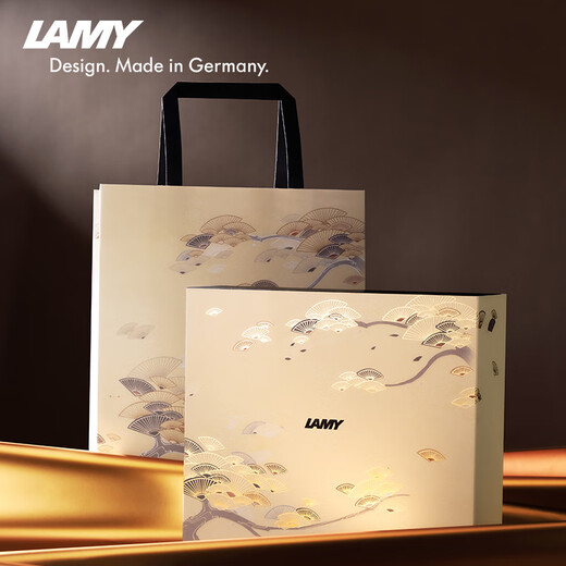 LAMY【热门商品】钢笔墨水礼盒套装 狩猎系列限定款松烟墨水笔练字正姿钢笔学生文具 松烟0.5mm