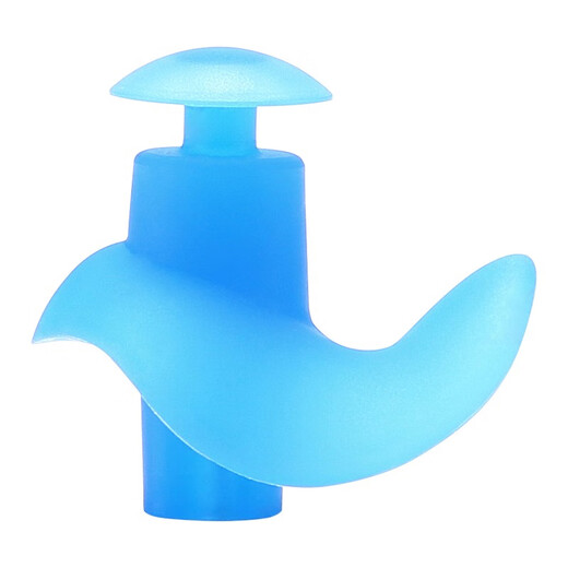Liku swimming earplugs for men and women, waterproof, professional bathing, children and adults, anti-water artifact, nose jacket, diving equipment, wired earplugs - blue