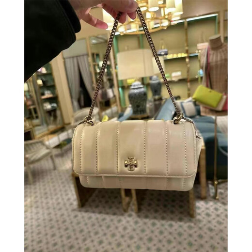 汤丽柏琦（Tory Burch）TB女士新款Kira系列迷你翻盖单肩包链条包斜挎包奢侈品潮牌送爱人 142567-724 均码