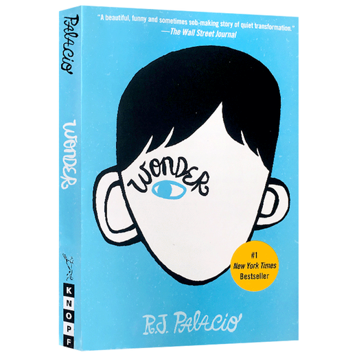 Wonder 英文原版 奇迹男孩 电影原著小说 蓝思阅读指数790L