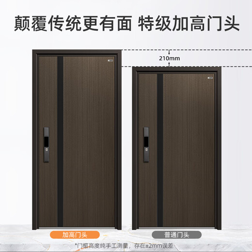 Star Moon God Class A Security Door Eingangstür Sound Isolierung Eingangstür Villa Tür Muttertür Top zehn Brand Sicherheitstür Haushaltstür Zink Legierung Passwort Tür Smart Schloss Fingerabdruck Selbstgebautes Haus einzelner Tür 2150*960/2050*1050 einzelne Tür mechanische Schloss