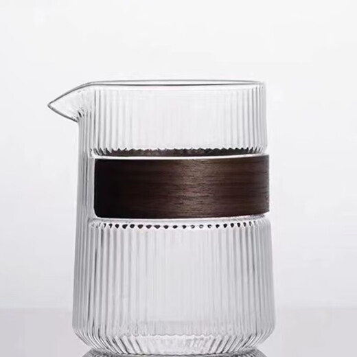 Heat-resistant glass fair cup Japanese-style high-end household tea sea tea dispenser Kung Fu tea set single male cup anti-scalding even cup