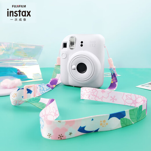 Fuji INSTAX one-time imaging mini12 accessories crystal case (including shoulder strap)