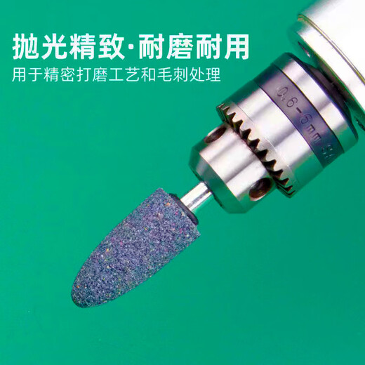 Suizhiyu hexagonal handle grinding wheel, brown corundum tire repairing extended grinding head, grinding head, electric hand drill, automatic internal circle grinding wheel, brown corundum conical hexagonal handle grinding head, 3 pieces