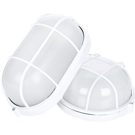 Junhong LED explosion-proof lamp waterproof lamp moisture-proof lamp all-aluminum three-proof lamp bathroom balcony warehouse factory lampshade outdoor lamp wall lamp ceiling lamp all-aluminum medium round without light source