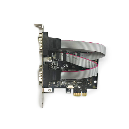 新群连 PCI-E2串口工控机电脑DB9针RS232COM pcie扩展卡9922芯片