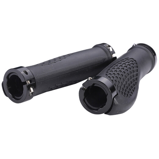 JIEYIDA Mountain Bike Handlebar Cover Bicycle Horn Handlebar Vice Handlebar Handle Cover Grip Bicycle Accessories Cycling Equipment Black (Without Horns) + Installation Tools