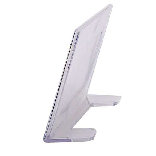Maple Crown Puya L-shaped A4 display card signing card acrylic table rack price card meal menu card display rack photo frame photo frame table advertising price list B-728 15.2cm*20.3cm