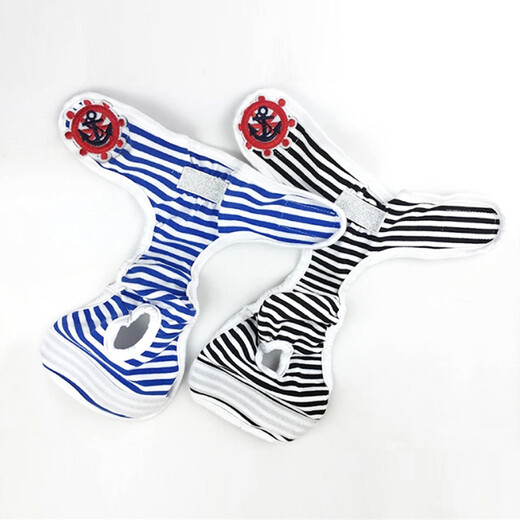 Mibei Meng Menstrual Pants Teddy Menstrual Pants Maternity Products Sanitary Pants Princess Shorts Aunt Pants Blue XL - Waist 45-55CM