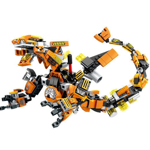 Happy Little Luban (Sluban) Athena Sun Wukong Mecha Assemblage de blocs de construction Modèle de construction Ornement Ornement pour enfants Toys Boys Boys Birthday Gift Steel Mecha-Mk36 Compatible avec LEGO