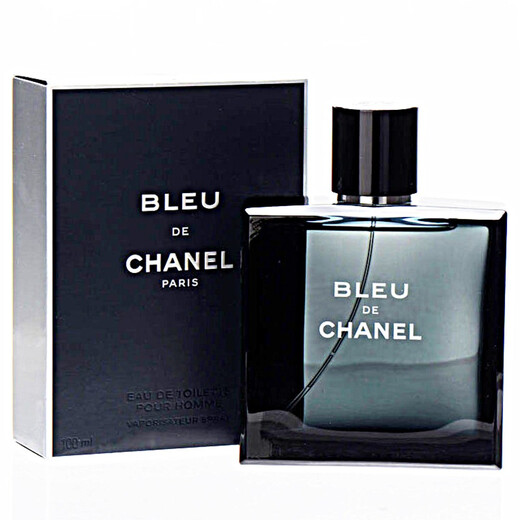 Chanel Azure Men's Eau de Toilette 100ml Gift Box Woody Fragrance Birthday Gift for Boyfriend and Husband