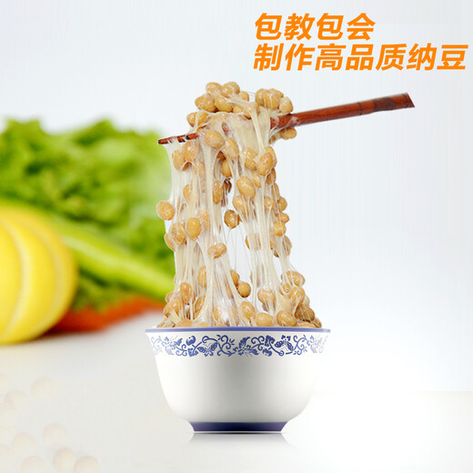 Fukangnayuan Natto Machine Home Automatic Intelligent Professional Natto Fermentation Machine Machine à acier inoxydable multifonctionnel Corps intérieur avec bactéries Natto Standard + 5 grands sacs de bactéries Natto + grand sac cadeau