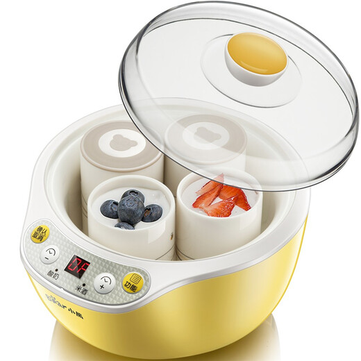
Bear yogurt machine, fully automatic rice wine machine, stainless steel inner liner yogurt fermenter ceramic 4-minute cup, yogurt/rice wine/natto SNJ-B10K1 [1 large 4 small]
