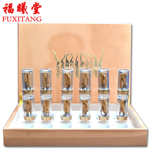 Fuxitang Tibet Hochhöhe Naqu Cordyceps Naqu Cordyceps Tibeter Cordyceps 6 1 Gramm 8 Gramm In-Haus-Testrohr Geschenkbox 2