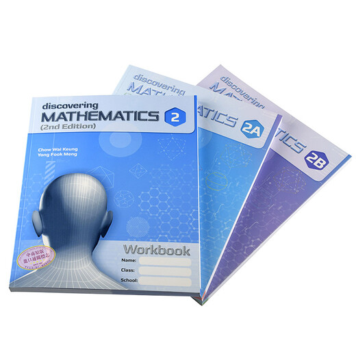 Singapore Secondary School Mathematics Textbook Discovering Mathematics Level 2 2A&2B Kompletter Satz mit 3 Bänden (ohne TG Teacher's Manual)