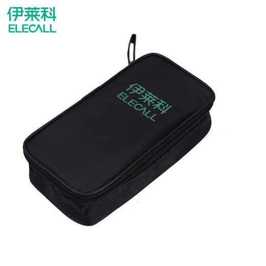 ELECALL multimeter clamp meter instrument bag thermometer storage bag suitable for multi-Specifications household electrical instrument storage bag instrument bag