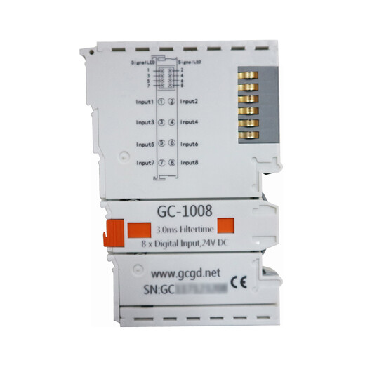 GCAN uses plug-in expansion I/O GC-6101 with Guangcheng Technology PLC and adapter