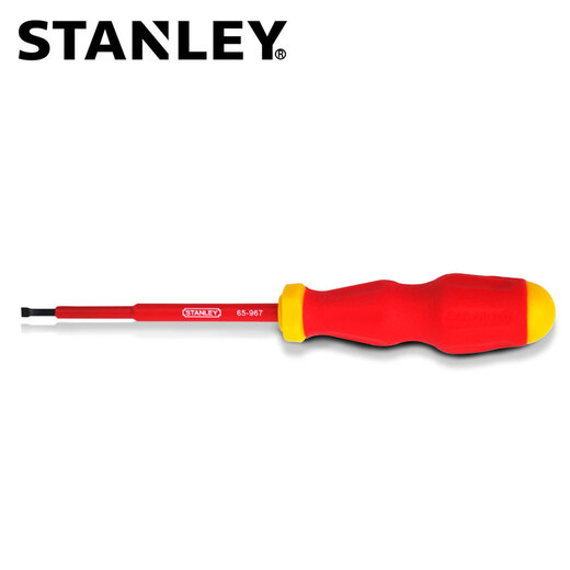 史丹利（STANLEY） 绝缘电工螺丝刀套装 一字十字梅花螺丝批改锥刀套装 改锥起子 一字4×100 65-967-22
