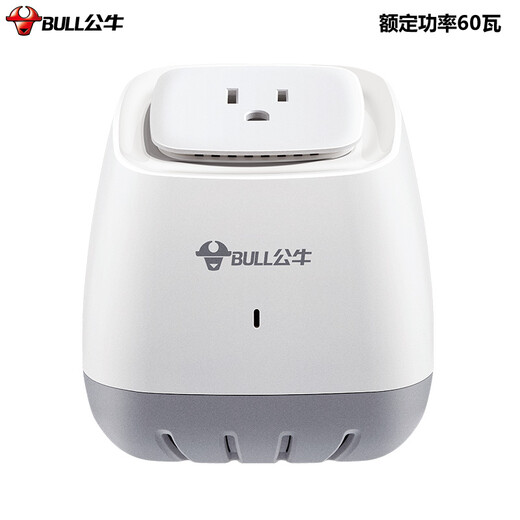 公牛（BULL）1.8米美标电器变压器插座国内使用220V/110V互转额定功率60W内适用 GN-P1W 美国日本
