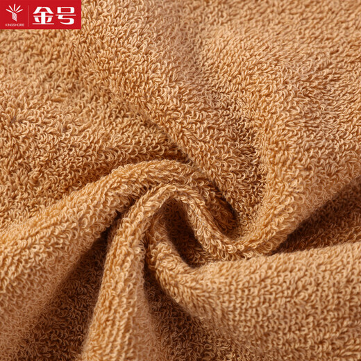 Gold size pure cotton men's business household adult children women's face wash and bath small towel face wash square beauty square towel large square towel soft water absorbent thick and durable 35*34CM Brown 1 Brown 3 two packs
