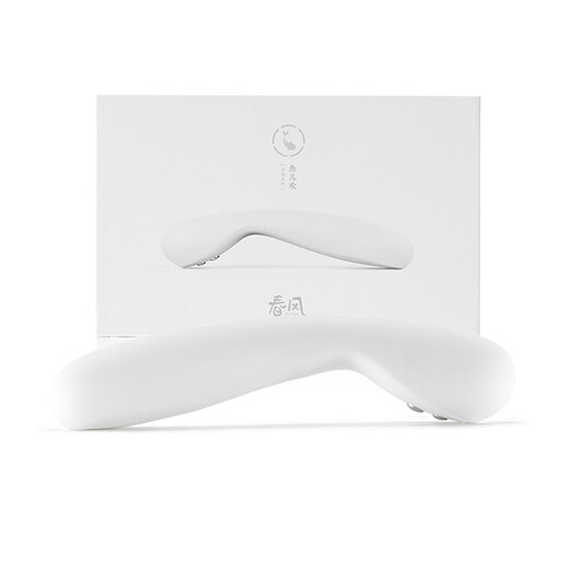 NetEase Yanxuan Spring Breeze TryFun NetEase Spring Breeze Natural Series Yuerhuan AV Vibrating Stick Women's Equipment Massage Stick Adult Sex Products White