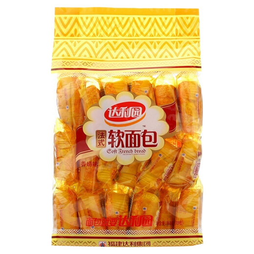Daliyuan French soft bread fragrant milk flavor 360g small package student snack snack office breakfast