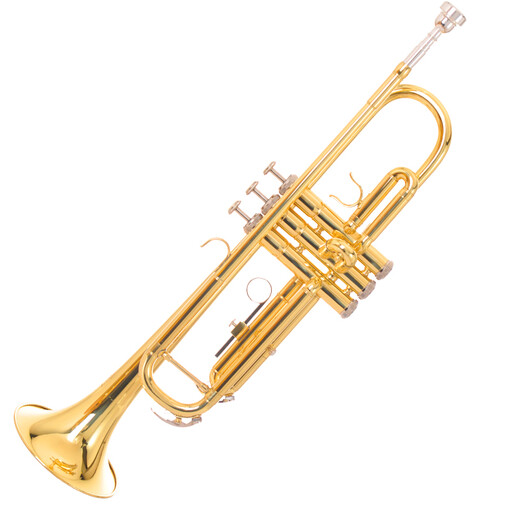 SAIDESEN B-flat trumpet instruments for beginners and professional performances Monel Pistons Students and adult Western wind music Golden version STR-100