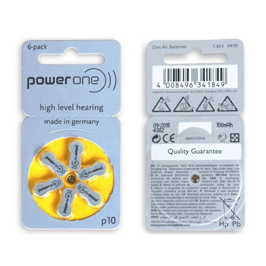 
Fengli Ruishengda original battery of hearing aid powerone P10/P13/P312/P675 P312 (one version 6 pieces)
