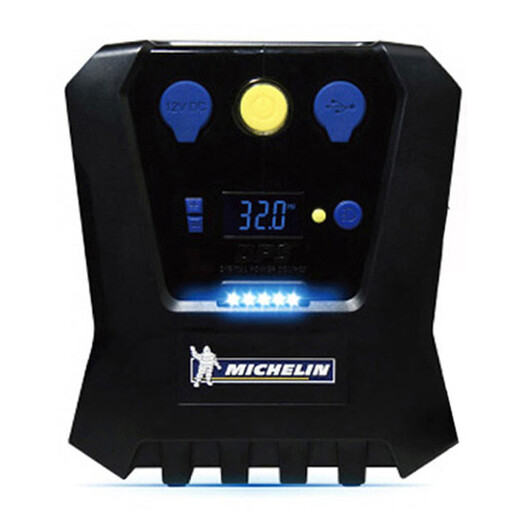 
Sanqihu Michelin tire pressure meter display multi-functional vehicle inflatable pump for automobile tire inflatable pump foot pedal double cylinder vehicle inflatable pump 12209