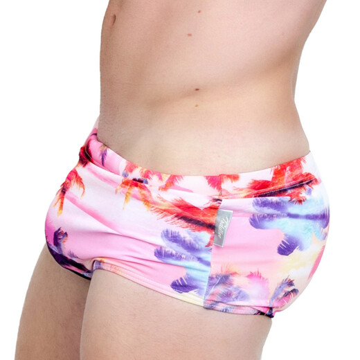 TADDLEE 游泳裤男三角沙滩泳衣时尚速干休闲温泉男士户外海边泳装小平角 XF133 S