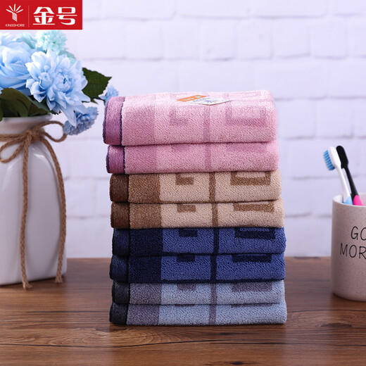 Gold size pure cotton men's business face towel for couples, square towel, sweat towel, travel towel, handkerchief square towel, square towel, soft, absorbent, thick and durable 36*34CM Purple