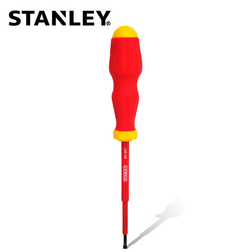 史丹利（STANLEY） 绝缘电工螺丝刀套装 一字十字梅花螺丝批改锥刀套装 改锥起子 一字4×100 65-967-22