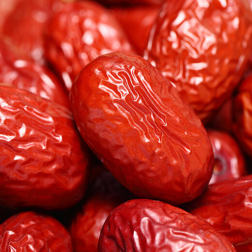 
Miss you so much_Golden Date Love Xinjiang specialty jujube Aksu first-class gray date festival gift gift box group purchase candied fruits 1050g