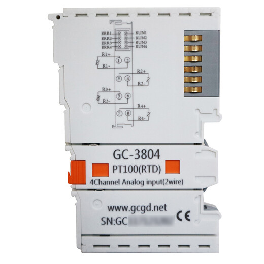 GCAN uses plug-in expansion I/O GC-6101 with Guangcheng Technology PLC and adapter