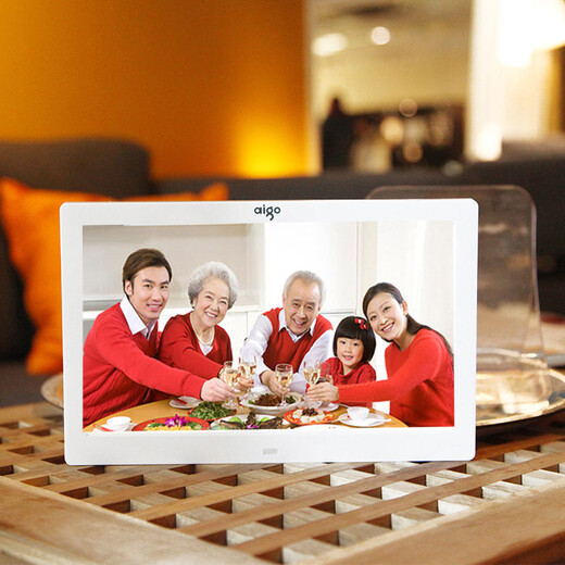 Marco de fotos digital Aigo DPF81/85 Álbum de fotos electrónico de alta definición de 8 pulgadas, el vídeo musical se puede insertar en la tarjeta SD/disco U versión mejorada del álbum de fotos, estándar oficial + tarjeta 4G
