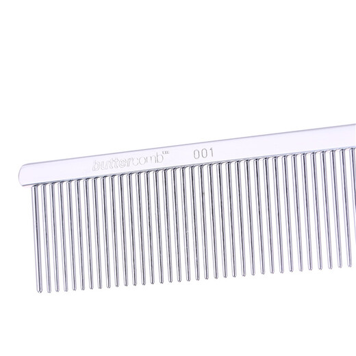 Chris Christensen imported from the United States pet grooming comb, cat hair comb, dog comb, knotted styling comb, floating hair 001 7.5-inch fine comb