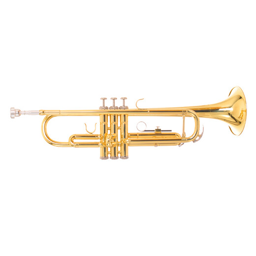 SAIDESEN B-flat trumpet instruments for beginners and professional performances Monel Pistons Students and adult Western wind music Golden version STR-100