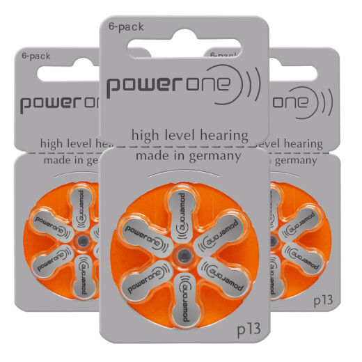 峰力瑞声达 助听器原装电池powerone P10/P13/P312/P675 P10（五版 30颗）